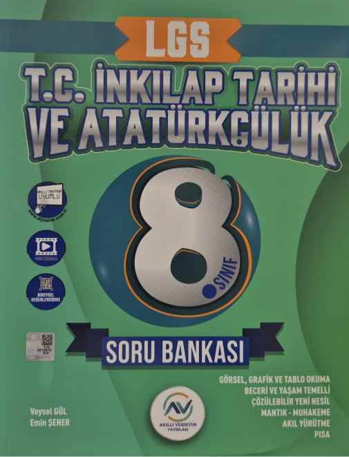 8.SINIF AV SORU BANKASI İNKILAP TARİHİ - 24-25