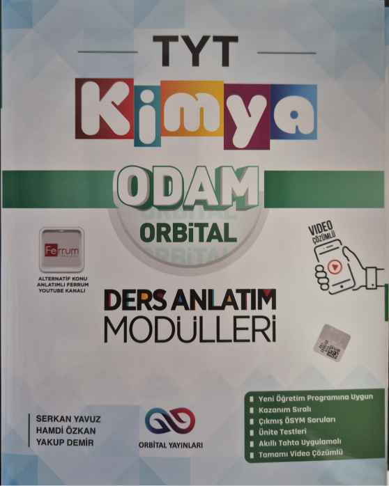 ORBİTAL TYT ODAM DERS AN.MOD. KİMYA - 2024-25