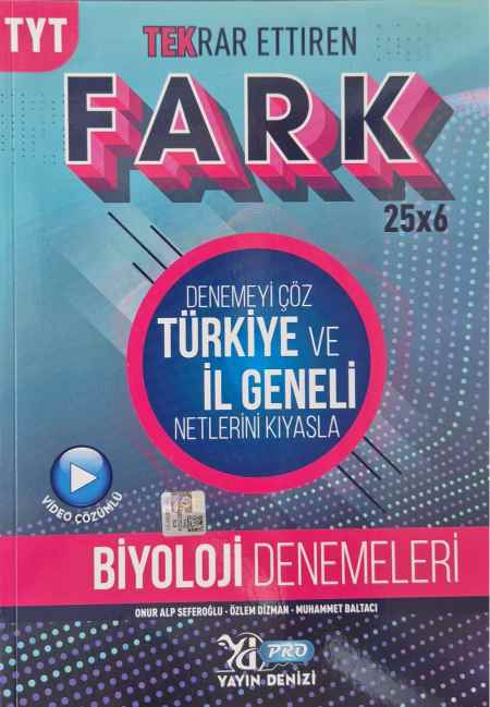 TYT FARK DENEME BİYOLOJİ  - 2022