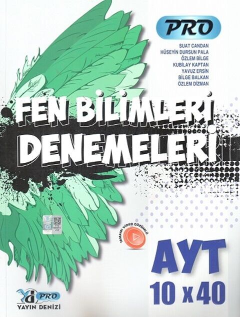 YKS AYT PRO DENEME FEN BİLİMLERİ - 2024