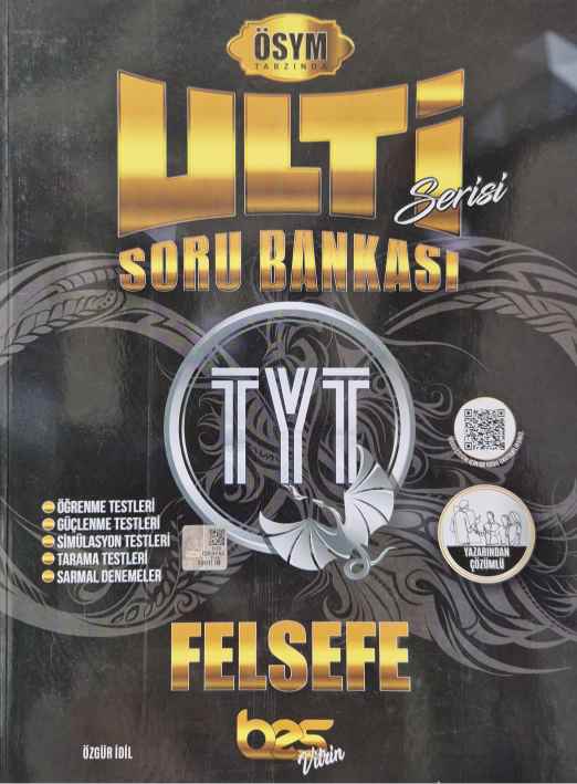 *ULTİ TYT SORU BANKASI FELSEFE - 2022