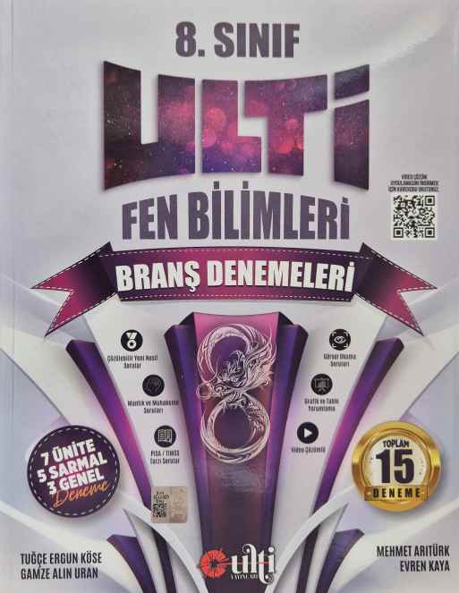 ULTİ 08.SINIF DENEME FEN BİLİMLERİ - 2024-25