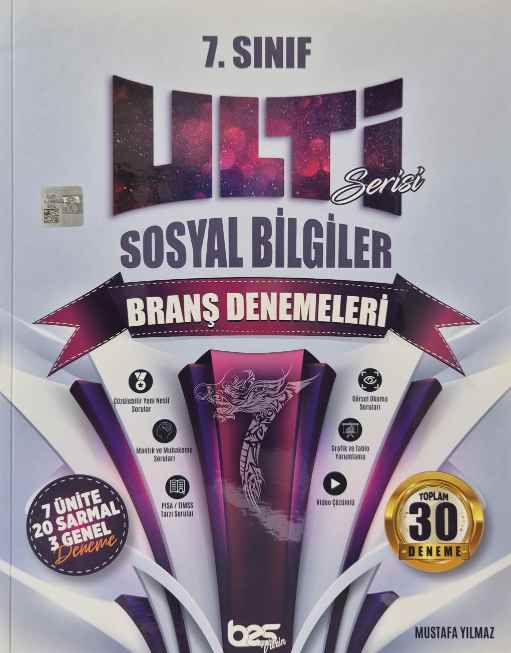 ULTİ 07.SINIF DENEME SOSYAL BİLGİLER - 2024-25