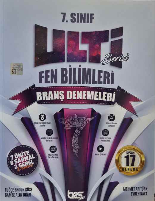 ULTİ 07.SINIF DENEME FEN BİLİMLERİ - 2024-25