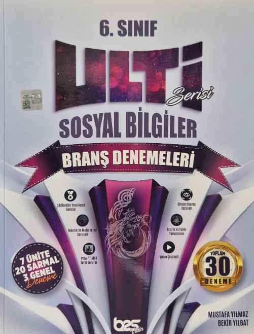 ULTİ 06.SINIF DENEME SOSYAL BİLGİLER - 2024-25