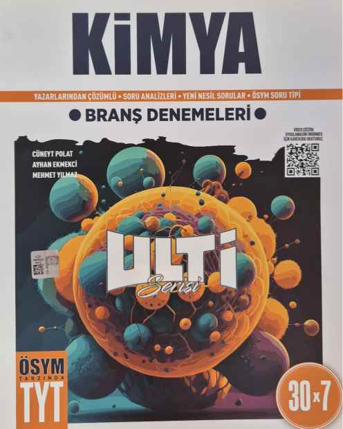 ULTİ TYT DENEME KİMYA - 2024