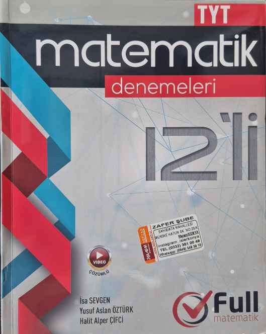 *FULL TYT DENEME 12*40 MATEMATİK - 2022-23