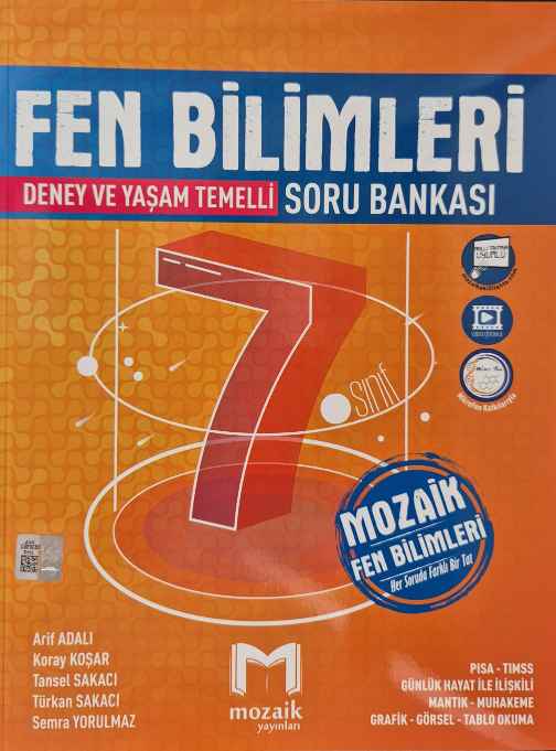 7.SINIF MOZAİK S.B. FEN BİLİMLERİ - 2024-25