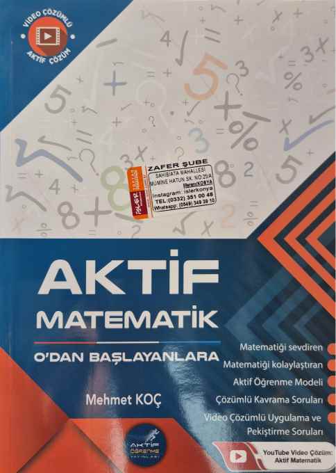 AKTİF TYT 0 DAN BAŞLAYANLARA MATEMATİK 1 - 2024-25