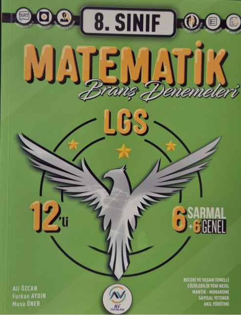 8.SINIF AV LGS DENEME 12 Lİ MATEMATİK - 24-25