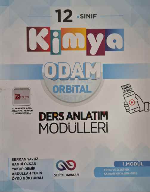 ORBİTAL 12.SINIF ODAM DERS ANL. KİMYA 1 - 24-25