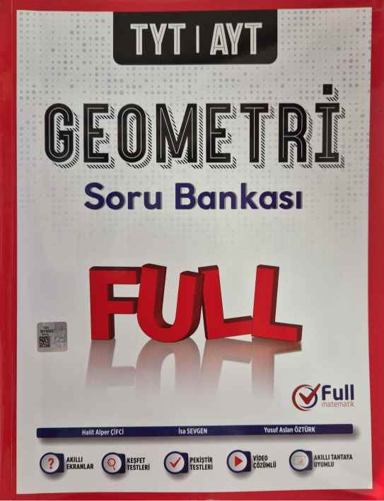 FULL YKS TYT AYT SORU BANKASI GEOMETRİ - 2024-25