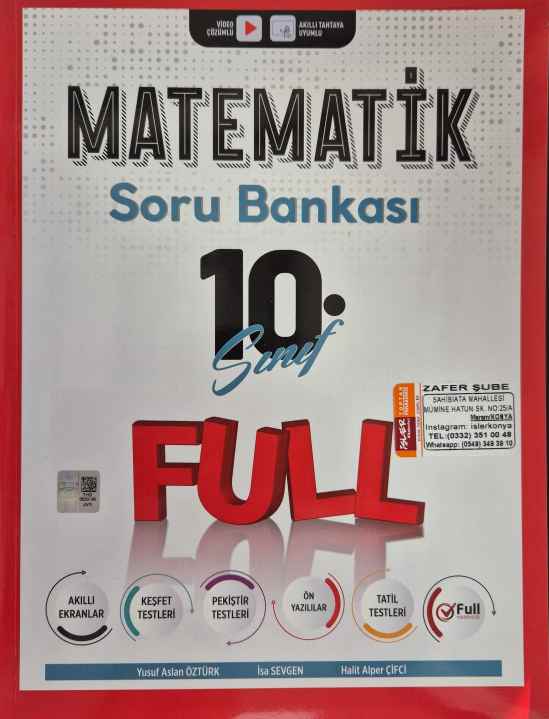 FULL 10.SINIF SORU BANKASI MATEMATİK - 2024-25