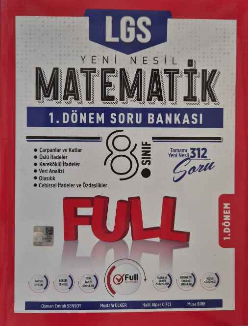 FULL 08.SINIF I.DÖNEM S.B. MATEMATİK - 2023