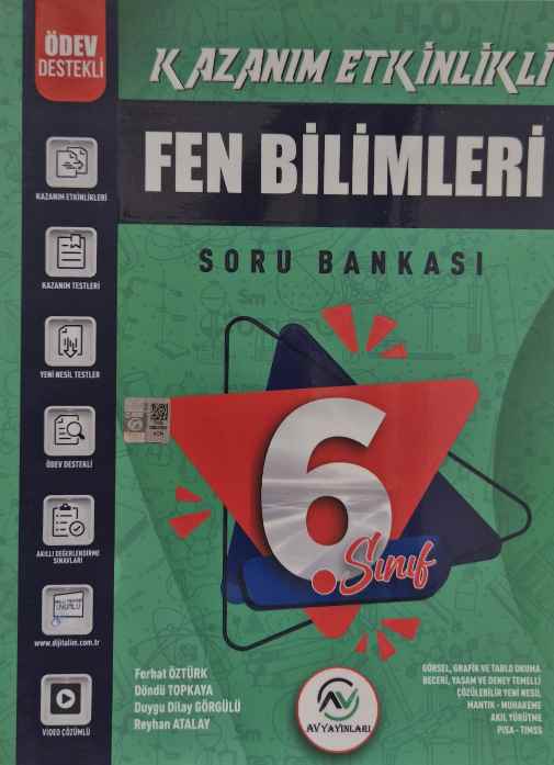 6.SINIF AV KAZ.ETK. S.B. FEN BİLİMLERİ - 24-25