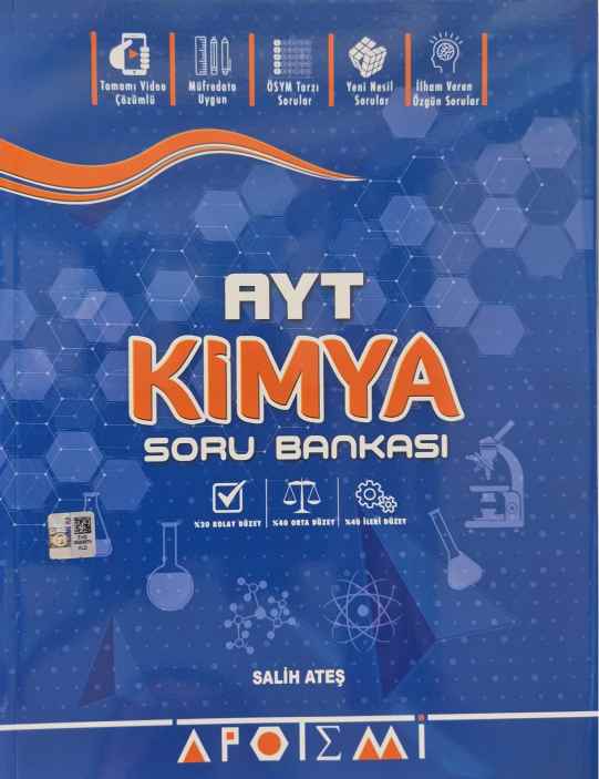 APOTEMİ YKS AYT S.B. KİMYA - 2024-25