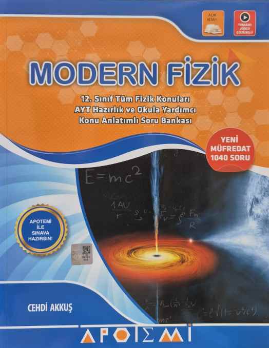 APOTEMİ YKS AYT MODERN FİZİK - 2024-25