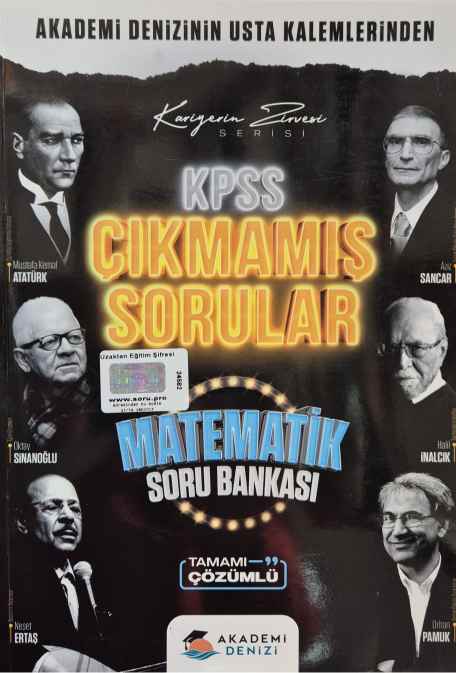 KPSS ÇIKMAMIŞ S.B. MATEMATİK ÇÖZÜMLÜ - 2024