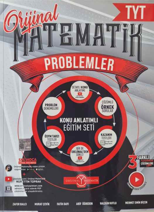 ORİJİNAL TYT KA.SB. MATEMATİK PROBLEMLER - 24-25