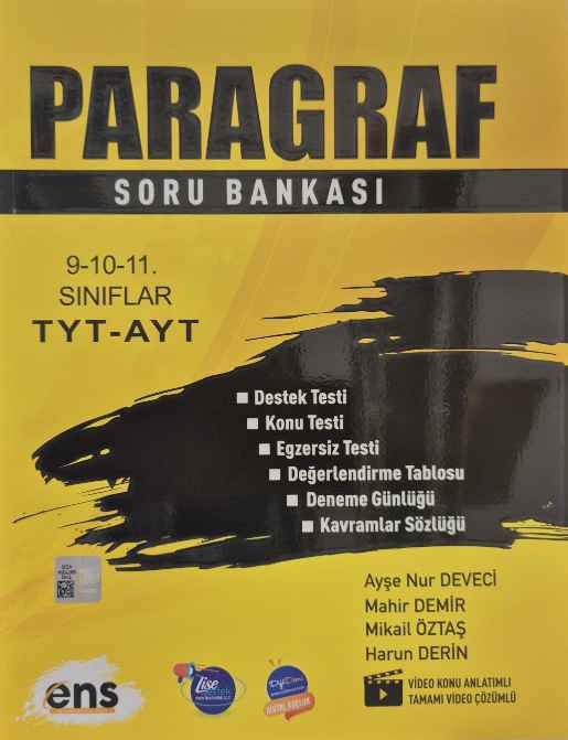 ENS DESTEK TYT S.B. PARAGRAF - 2024-25