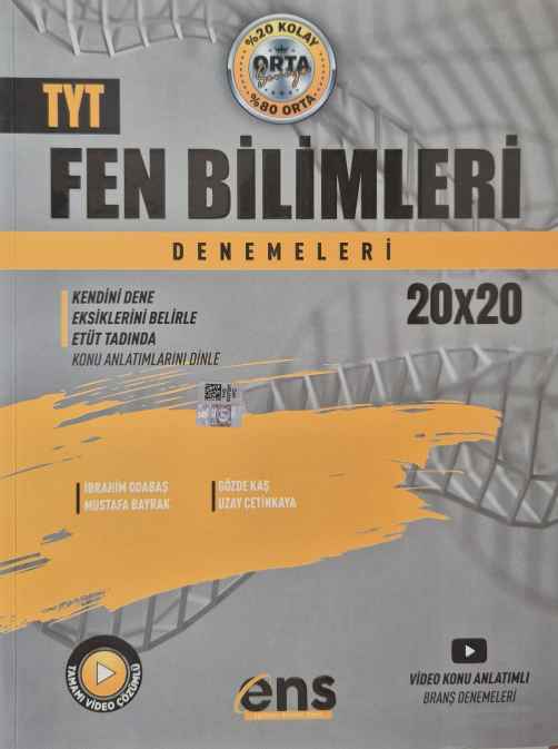 ENS DESTEK TYT DENEME 20 Lİ FEN BİLİMLERİ - 24-25