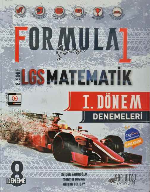 *8.SINIF FORMULA I.DÖNEM DENEME MATEMATİK - 2023