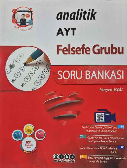 YKS AYT ANALİTİK S.B. FELSEFE GRUBU - 2022-23