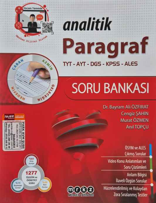 MERKEZ TYT AYT ÜNİV.HAZ. S.B. PARAGRAF - 24-25