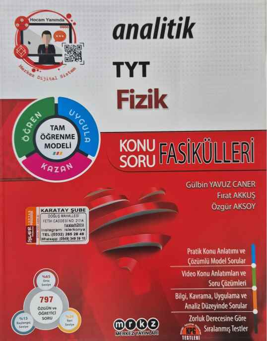 MERKEZ TYT ÜNİV.HAZ. KA.SB. FİZİK - 24-25