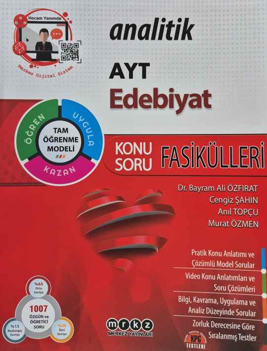 MERKEZ YKS AYT ÜNİV.HAZ. KA.SB. EDEBİYAT - 24-25