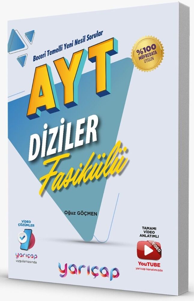 YARI ÇAP YKS AYT FASİKÜLLERİ DİZİLER  - 2024-25