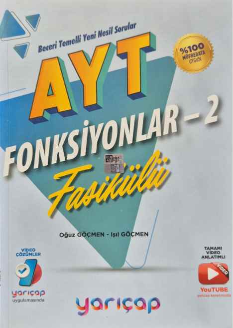 YARI ÇAP YKS AYT FASİKÜLLERİ FONKSİYONLAR2 - 24-25