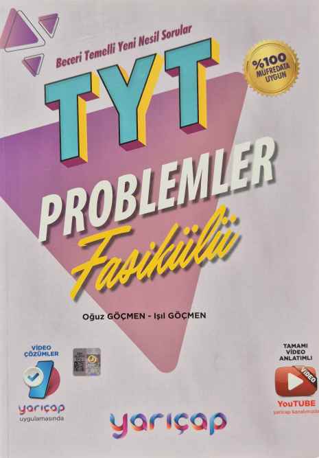 YARI ÇAP TYT FASİKÜLÜ PROBLEMLER - 2024-25