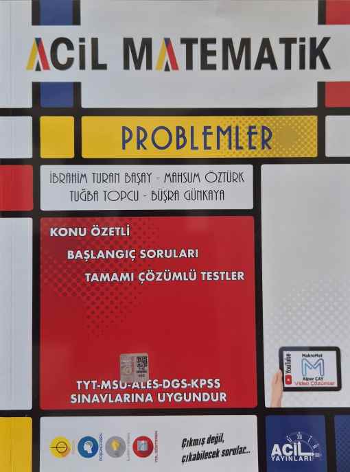 ACİL TYT PROBLEMLER - 2024-25