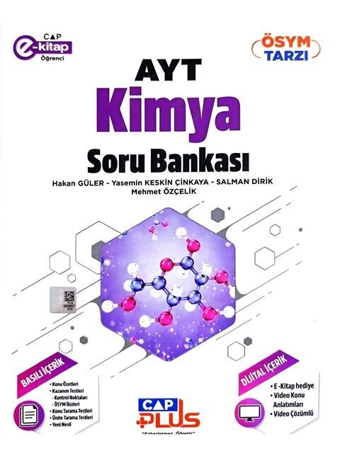 ÇAP YKS AYT PLUS S.B. KİMYA - 2024-25