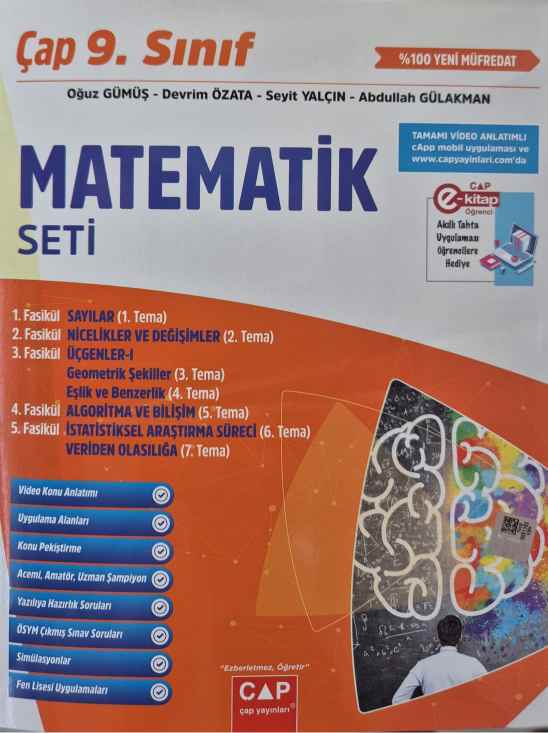 ÇAP 09.SINIF SET MATEMATİK - 2024-25