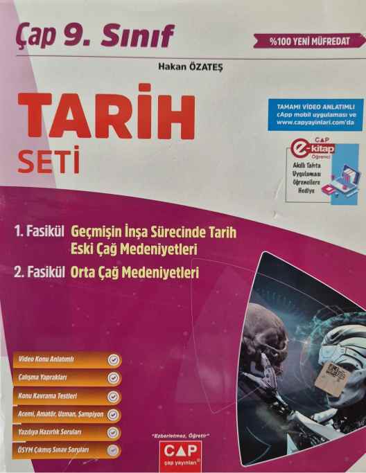 ÇAP 09.SINIF SET TARİH - 2024-25