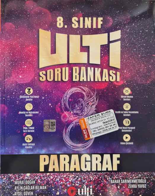 ULTİ 08.SINIF S.B. PARAGRAF - 2024-25