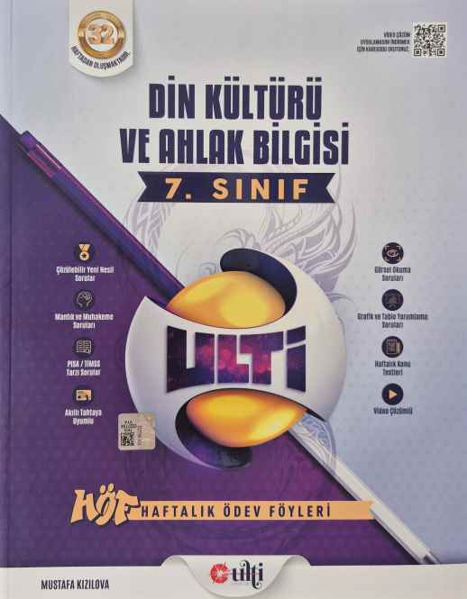 ULTİ 07.SINIF HF.ÖDEV FÖY (HÖF) DİN - 2024-25