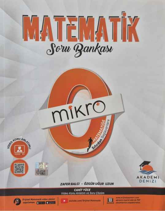 MİKRO ORİJİNAL TYT SIFIRDAN S.B. MATEMATİK -24-25