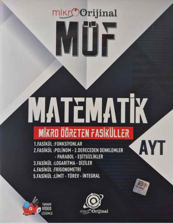 MİKRO ORİJİNAL YKS AYT MÖF SET MATEMATİK - 24-25