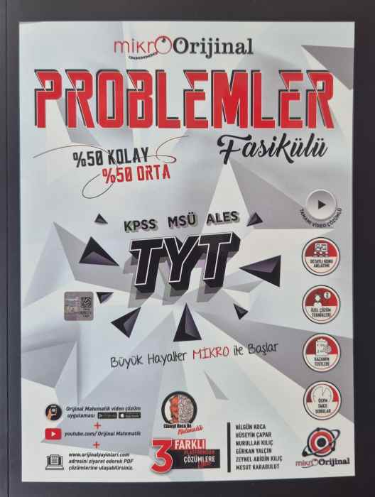 MİKRO ORİJİNAL TYT S.B. PROBLEMLER - 24-25