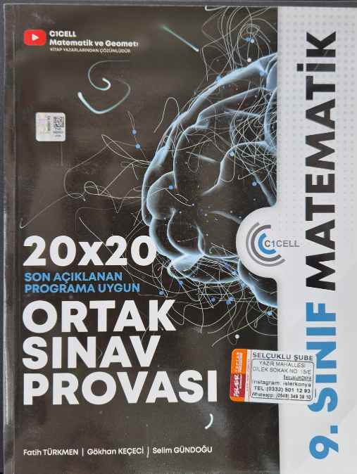 *C1CELL 09.SINIF ORTAK SINAV PRV. MATEMATİK - 2024