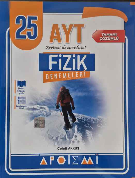 APOTEMİ YKS AYT DENEME 25 Lİ FİZİK - 2024-25