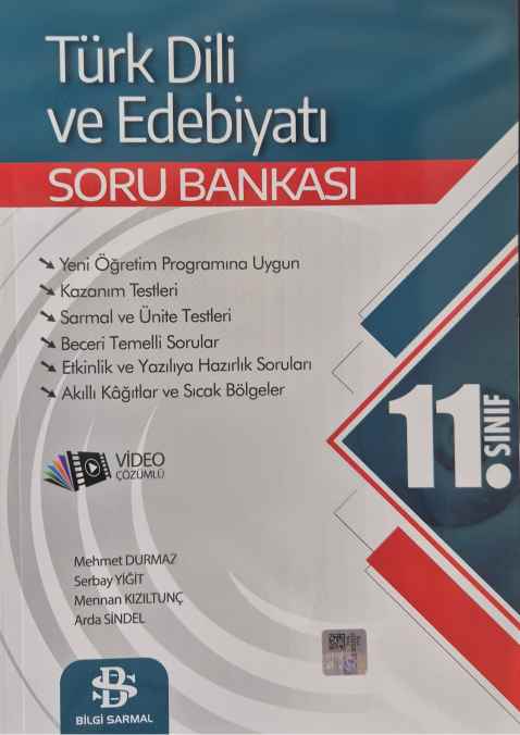 SARMAL 11.SINIF S.B. TÜRK EDEBİYATI - 2024-25