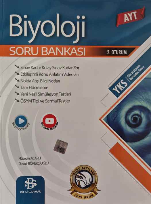 SARMAL YKS AYT S.B. BİYOLOJİ - 2024-25