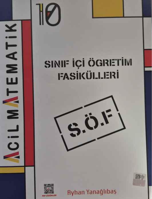 ACİL 10.SINIF SET SÖF 4 FASİKÜL MATEMATİK - 24-25