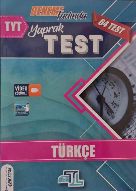 TÜMLER TYT YAPRAK TEST TÜRKÇE - 2023-24