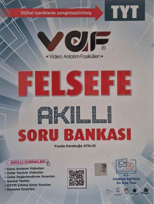 VAF TYT SORU BANKASI FELSEFE - 2022-23