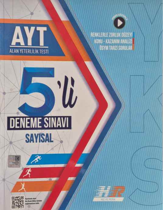 YKS AYT HIZ ve RENK DENEME 5Lİ SY VİDEO - 24-25